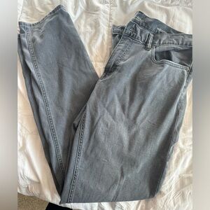 Men’s banana republic traveler gray jean 34x34